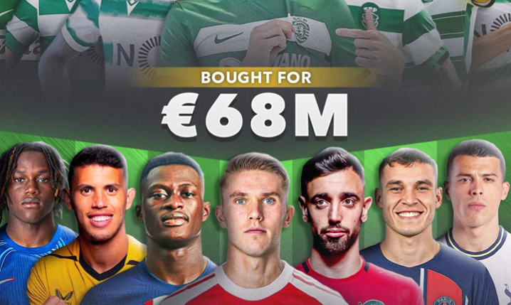 HIT! Sporting kupił piłkarzy za 68 mln euro, a SPRZEDAŁ za... O.o